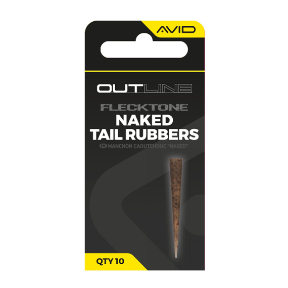 Avid Outline FleckTone Naked Tail Rubber in de groep Haken & Terminal Tackle / Rig Accessoires / Andere rig-accessoires bij Sportfiskeprylar.se (A0640120)