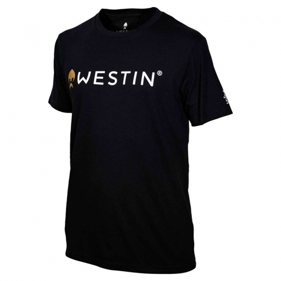 Westin Original T-Shirt Black in de groep Kleding & Schoenen / Kleding / T-shirts bij Sportfiskeprylar.se (A111-386-XSr)