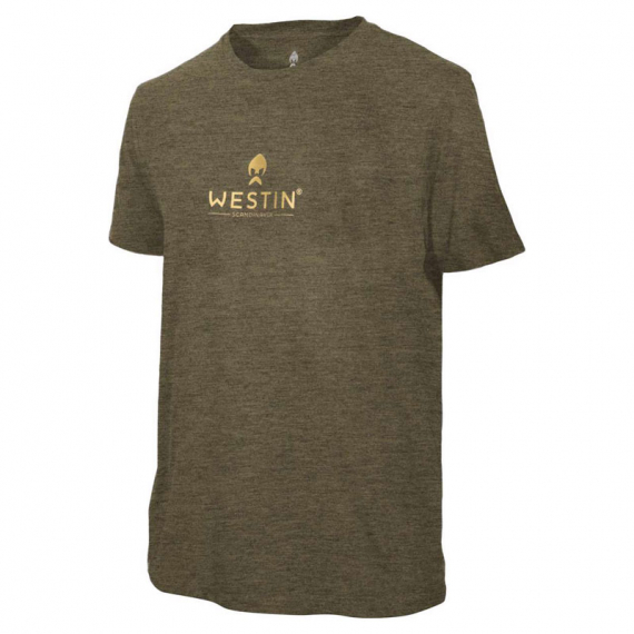 Westin Style T-Shirt Moss Melange in de groep Kleding & Schoenen / Kleding / T-shirts bij Sportfiskeprylar.se (A113-681-Sr)