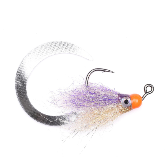 Vision Perch - The Baler Purple/Tan Tail #2 in de groep Kunstaas / Vliegen / Streamers bij Sportfiskeprylar.se (A276909517-02)