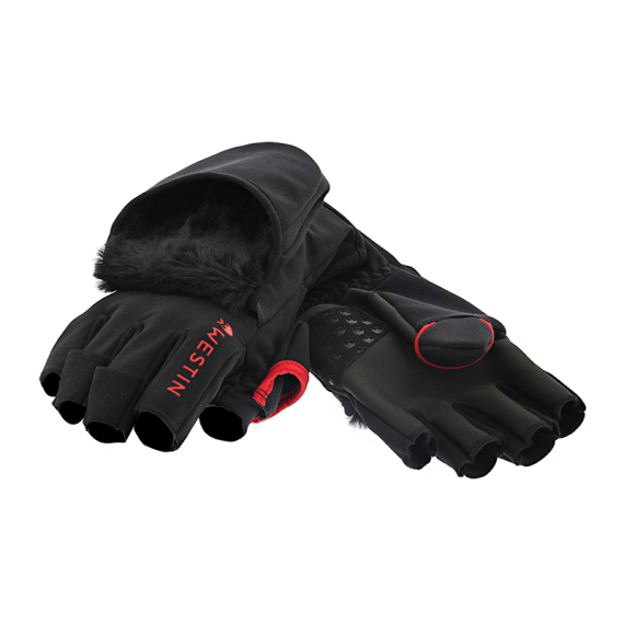 Westin HLF Tec Gloves Gunmetal in de groep Kleding & Schoenen / Kleding / Handschoenen bij Sportfiskeprylar.se (A290-739-Mr)