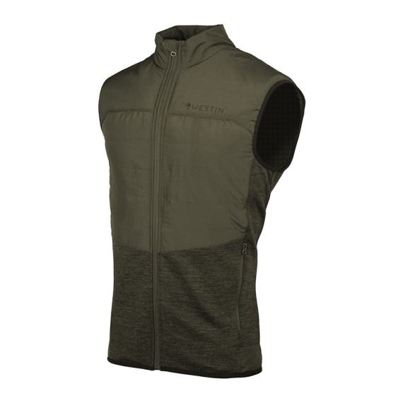 Westin Thermo Knit Vest Beluga Green in de groep Kleding & Schoenen / Kleding / Vesten bij Sportfiskeprylar.se (A291-1162-Sr)