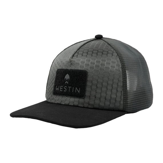 Westin Hexagon Cap One Size Steel Grey/Black in de groep Kleding & Schoenen / Petten, mutsen en overig / Petten bij Sportfiskeprylar.se (A305-1328-OS)