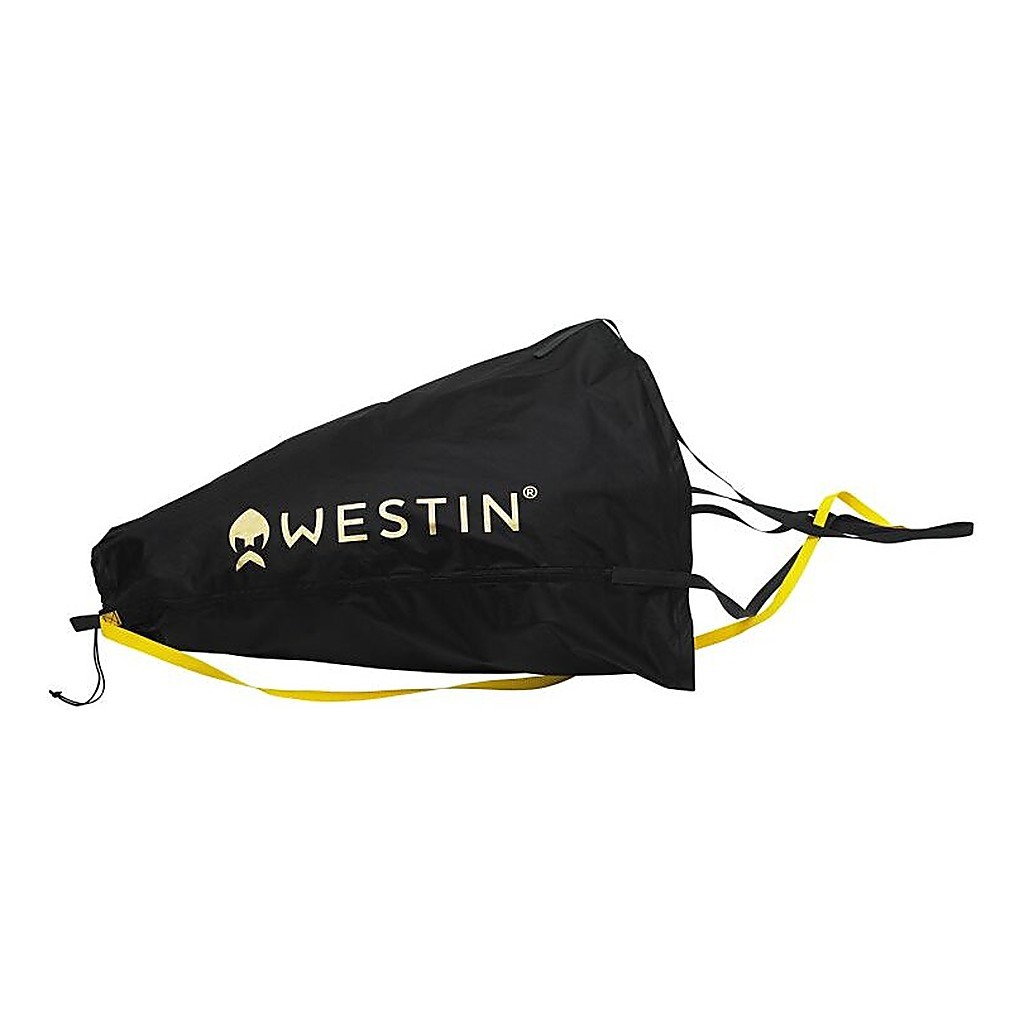 Westin W3 Drift Sock Large Black/High Viz. Yellow in de groep Gereedschappen en accessoires / Driftzakken bij Sportfiskeprylar.se (A43-388-L)