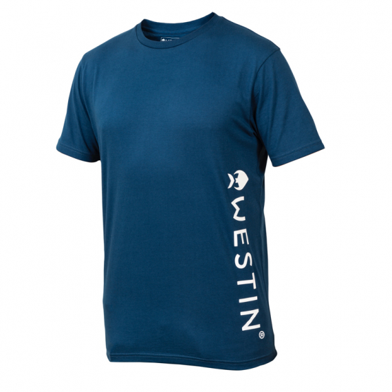 Westin Pro T-Shirt Navy Blue in de groep Kleding & Schoenen / Kleding / T-shirts bij Sportfiskeprylar.se (A66-504-Sr)