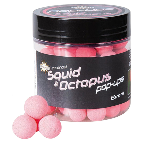Dynamite Baits Squid & Octopus Fluro Pop-Ups in de groep Kunstaas / Boilies, Haakaas & Grondaas / Popups & Wafters bij Sportfiskeprylar.se (ADY041610r)