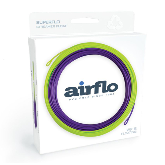 Airflo Superflo Streamer Float in de groep Lijnen / Vliesvislijnen / Enkele handlijnen bij Sportfiskeprylar.se (ASF-SF2-WF5F-HG-Pur)