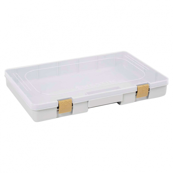 Westin W3 Game Tackle Box 36x22,5x5cm Grey/Clear in de groep Vismethoden / Specimen vissen / Bagage & opslag / Tackleboxen bij Sportfiskeprylar.se (B03-706-038)