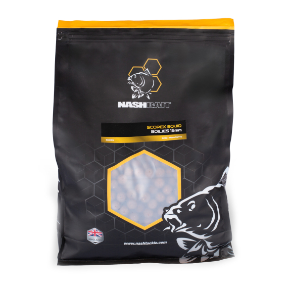 Nash Scopex Squid Boilies - 5kg in de groep Kunstaas / Boilies, Haakaas & Grondaas / Boilies bij Sportfiskeprylar.se (B6306-TPr)