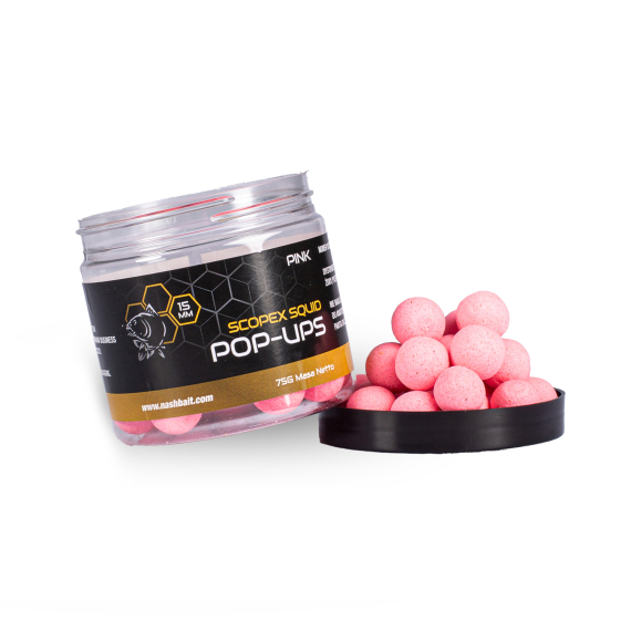 Nash Scopex Squid Pop Ups in de groep Kunstaas / Boilies, Haakaas & Grondaas / Popups & Wafters bij Sportfiskeprylar.se (B6326-TPr)