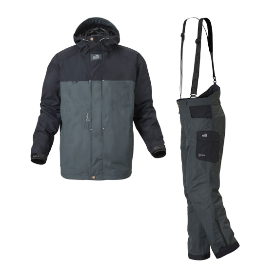 Geoff Anderson Barbarus 2 Suit - Black in de groep Kleding & Schoenen / Kleding / Vispakken bij Sportfiskeprylar.se (BARBARUS2-PAKET)