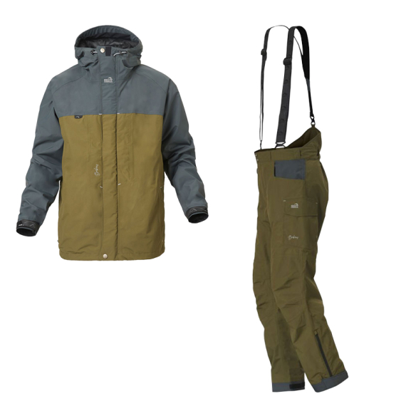 Geoff Anderson Barbarus 2 Suit - Green in de groep Kleding & Schoenen / Kleding / Vispakken bij Sportfiskeprylar.se (BARBARUS2-PAKETGREEN)