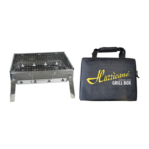 Hurricane Grill Box Stainless Steel in de groep Outdoor / Camping Keuken & Keukengerei / Grills bij Sportfiskeprylar.se (BBQ)