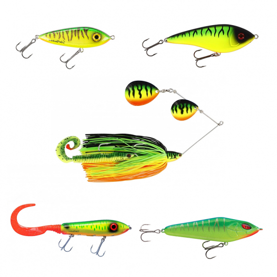 Betescombo Hårdbeten - Firetiger in de groep Kunstaas / Kunstaaskits / Lure Kits Snoek bij Sportfiskeprylar.se (BCFIRETIGER1)