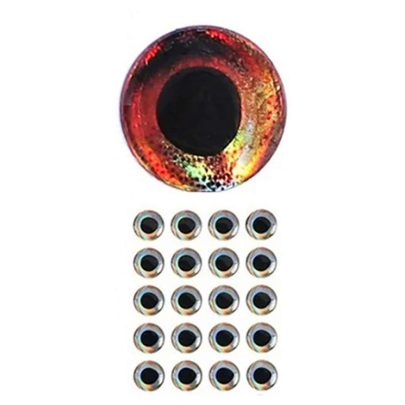 Semperfli 3D Epoxy Eyes in de groep Haken & Terminal Tackle / Vliegvis bindmateriaal / Vliegbindmateriaal / Ogen bij Sportfiskeprylar.se (BEYE003BRDr)