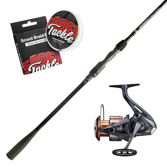 BFT Ninety Two Hydra Slayer & Nasci Combo 8\' -100g in de groep Combo\'s / Spinvis combo\'s / Snoek Spinmolen Set bij Sportfiskeprylar.se (BFT92PIKECOMBO)