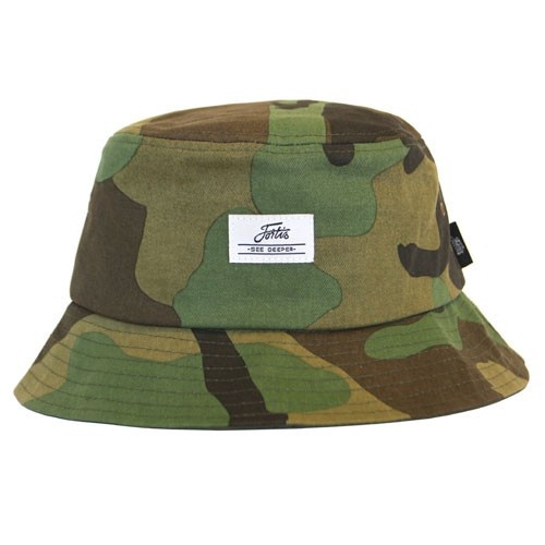 Fortis Bucket Hat Camo Green in de groep Kleding & Schoenen / Petten, mutsen en overig / Hoeden bij Sportfiskeprylar.se (BHR01r)