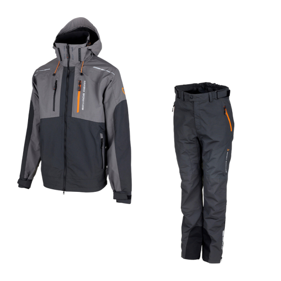 Savage Gear WP Performance Jacket & Trousers Gunmetal in de groep Kleding & Schoenen / Kleding / Vispakken bij Sportfiskeprylar.se (BIBBRACEANDJACKET2)