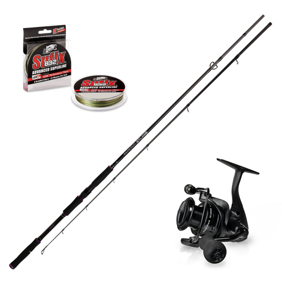 Mikado Bixlite Power Spin 8\'/245cm 30-85g Combo in de groep Combo\'s / Spinvis combo\'s / Snoek Spinmolen Set bij Sportfiskeprylar.se (BIXLITEPIKESPINNINGSET)