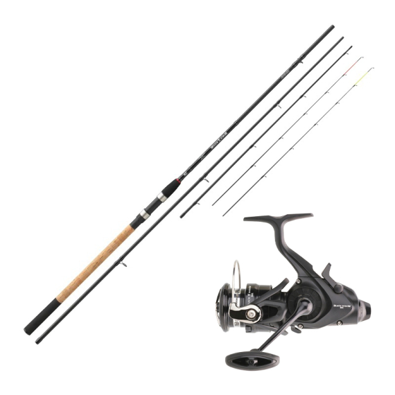 Daiwa Black Widow - Feeder 12\' Combo in de groep Combo\'s / Specimen combo\'s / Feederset bij Sportfiskeprylar.se (BLACKWIDOWFEEDERCOMBO)