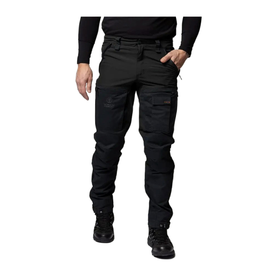 Beyond Nordic BN001 v2 M\'s Hiking Pants Off Black in de groep Kleding & Schoenen / Kleding / Broeken / Outdoorbroeken bij Sportfiskeprylar.se (BN001-V2-M-BLACK-Lr)