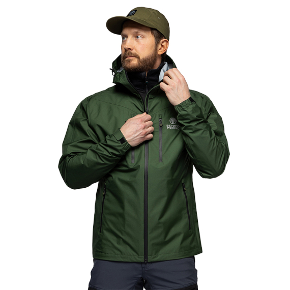 Beyond Nordic BN301 v2 M\'s 3L Lightweight Shell Jacket Pine Grove in de groep Kleding & Schoenen / Kleding / Jassen / Shell jassen bij Sportfiskeprylar.se (BN301-V2-M-GREEN-Lr)