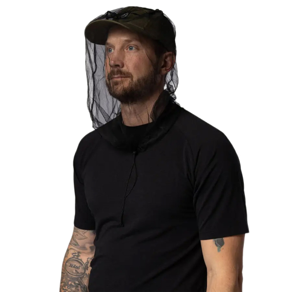 Beyond Nordic BN418 Mosquito Net Black in de groep Kleding & Schoenen / Petten, mutsen en overig / Klamboe / muggennet bij Sportfiskeprylar.se (BN418-BLACK-OS)