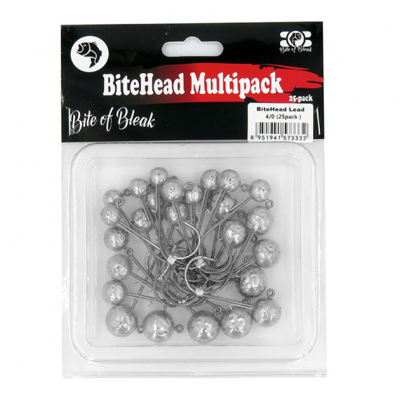 Bite Of Bleak Bitehead Mix Multi-pak (25-pak) in de groep Haken & Terminal Tackle / Jigkoppen / Ronde jigkoppen bij Sportfiskeprylar.se (BOB-00-0630r)