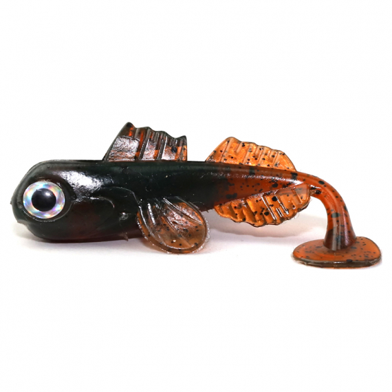 Bite Of Bleak Butter Bolt 7.5cm (5pcs) - Motor Oil Black Flake in de groep Kunstaas / Softbaits / Baars Softbaits & Snoekbaars Softbaits bij Sportfiskeprylar.se (BOB-00-0934)