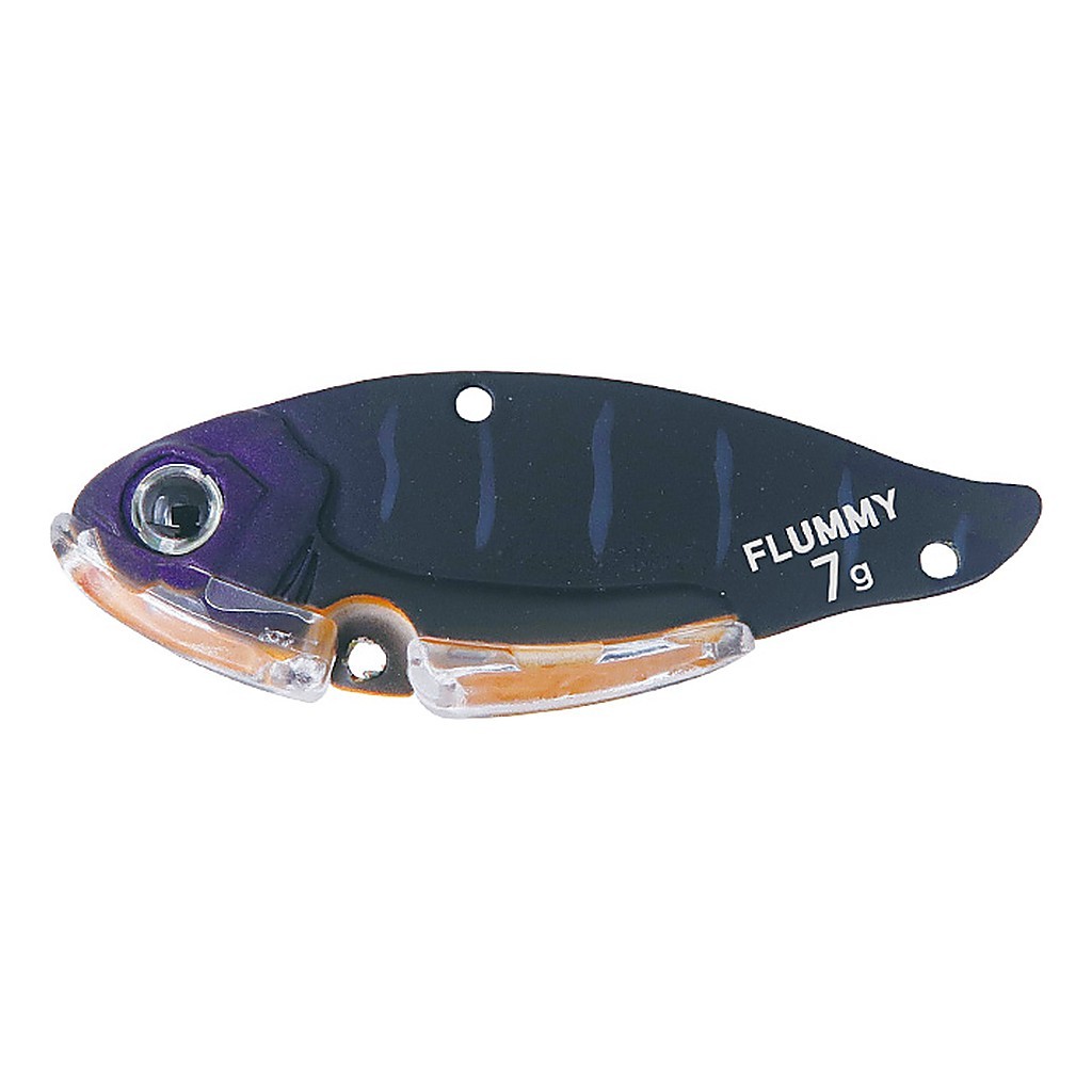 Bottom Up Flummy - 10,5g - Mat Black Tiger - Kunstaas - Liploze crankbaits