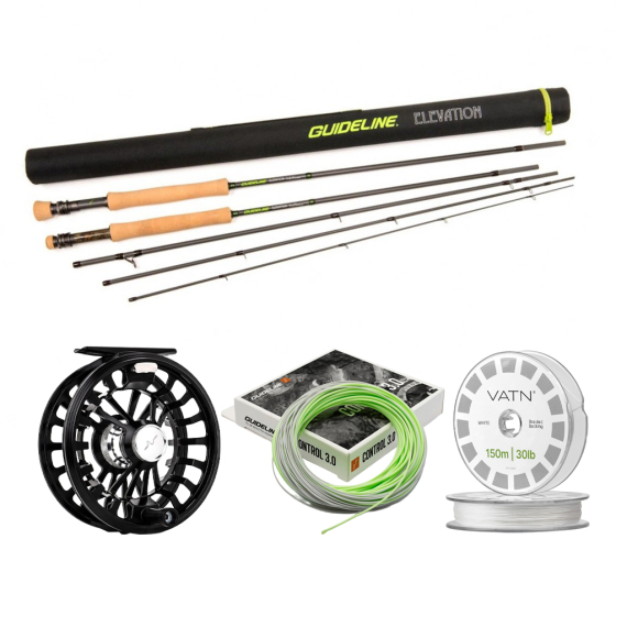 Guideline Elevation Control 3.0 Flugset 9\' #8 in de groep Combo\'s / Vliegvis kits / Eenhandige vliegvissets bij Sportfiskeprylar.se (BUNDLE105317GL2026CTRL)