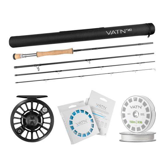 VATN M2 Coastal+ Flugset 9\' - #7 in de groep Combo\'s / Vliegvis kits / Eenhandige vliegvissets bij Sportfiskeprylar.se (BUNDLEVATNM29072026COAST)