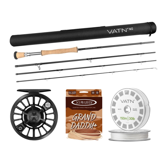 VATN M2 Gäddflugset 9\' - #10 in de groep Combo\'s / Vliegvis kits / Eenhandige vliegvissets bij Sportfiskeprylar.se (BUNDLEVATNM29102026PIKE)