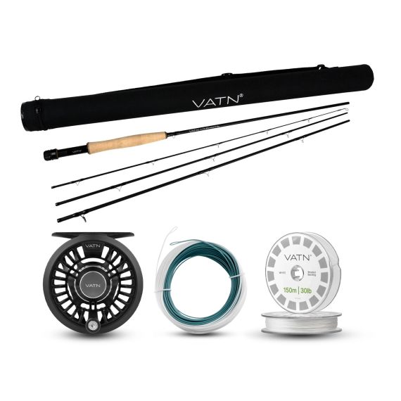 VATN M1 Coastal+ Flugset - 9\' #7 in de groep Combo\'s / Vliegvis kits / Eenhandige vliegvissets bij Sportfiskeprylar.se (BUNDLEVATNST972026COASTAL)