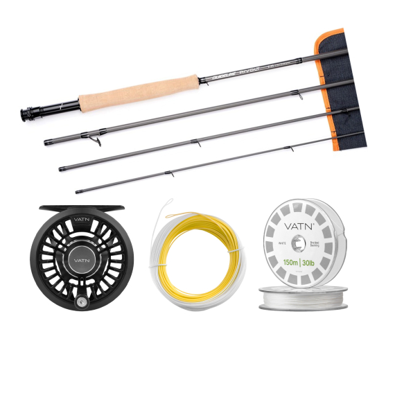 Guideline Rivolt Dry Fly Taper+ Flugset - 9\' #5 in de groep Combo\'s / Vliegvis kits / Eenhandige vliegvissets bij Sportfiskeprylar.se (BUNDLE_111162GL_2026_DRY)
