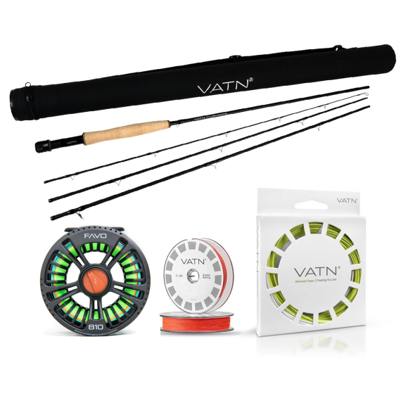 VATN M1 Favo Allround Taper Combo - 9\' #5 in de groep Combo\'s / Vliegvis kits / Eenhandige vliegvissets bij Sportfiskeprylar.se (BUNDLE_VATNST95FAVO01)