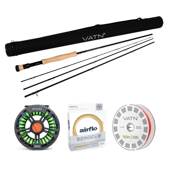 VATN M1 Ridge 2.0 Tactical Taper Combo - 9\' #7 in de groep Combo\'s / Vliegvis kits / Eenhandige vliegvissets bij Sportfiskeprylar.se (BUNDLE_VATNST97AIRFLO)