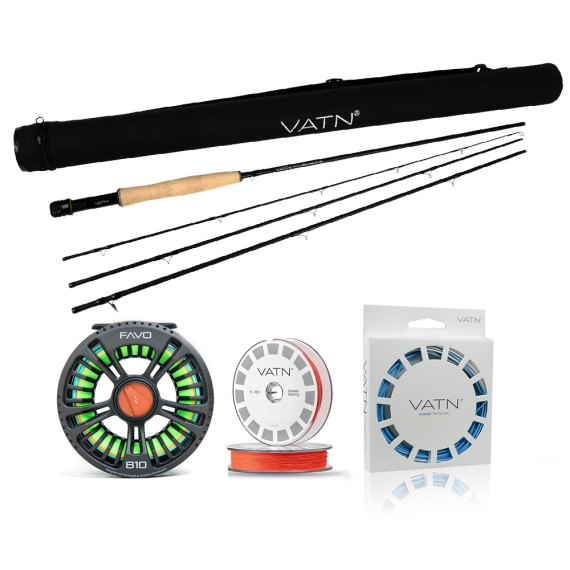 VATN M1 Favo Coastal Combo - 9\' #7 in de groep Combo\'s / Vliegvis kits / Eenhandige vliegvissets bij Sportfiskeprylar.se (BUNDLE_VATNST97FAVO03)