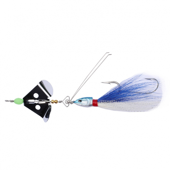Wiggbuzz Buzzer - Blue/White in de groep Kunstaas / Spinnerbaits bij Sportfiskeprylar.se (BUZ6)