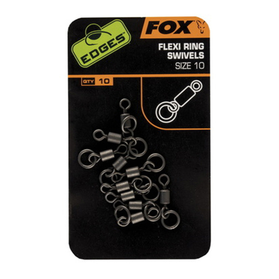 Fox Edges Flexi Ring Swivel in de groep Haken & Terminal Tackle / Rig Accessoires / Andere rig-accessoires bij Sportfiskeprylar.se (CAC529r)