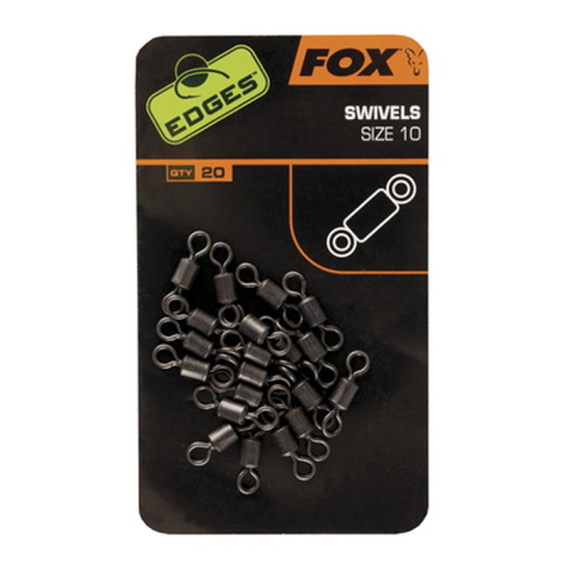 Fox Edges Swiwels in de groep Haken & Terminal Tackle / Rig Accessoires / Andere rig-accessoires bij Sportfiskeprylar.se (CAC533r)