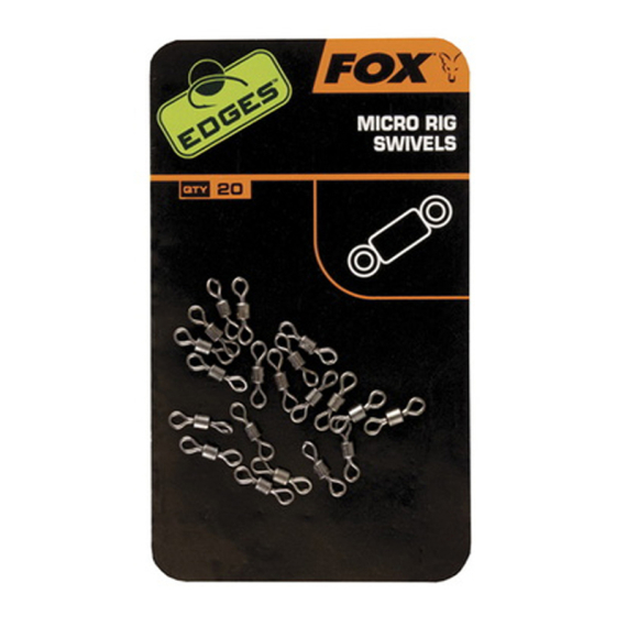 Fox Edges Micro Rig Swivels 20-pack in de groep Haken & Terminal Tackle / Rig Accessoires / Andere rig-accessoires bij Sportfiskeprylar.se (CAC538)