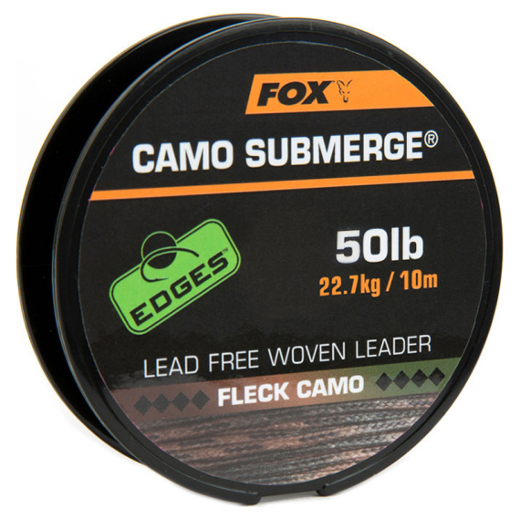 Fox Submerge Camo 10m in de groep Haken & Terminal Tackle / Voor zeevissen en materiaal voor onderlijnen / Onderlijnmateriaal / Gevlochten onderlijnmateriaal bij Sportfiskeprylar.se (CAC708r)