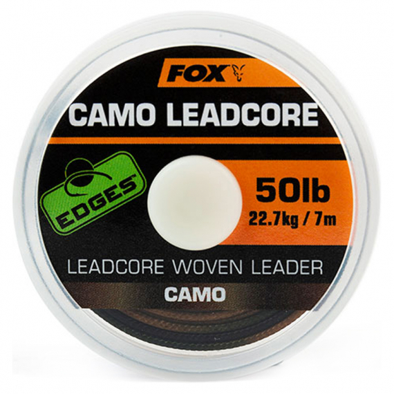 Fox Camo Leadcore 50lb - 7m in de groep Haken & Terminal Tackle / Voor zeevissen en materiaal voor onderlijnen / Onderlijnmateriaal / Leadcore bij Sportfiskeprylar.se (CAC747)
