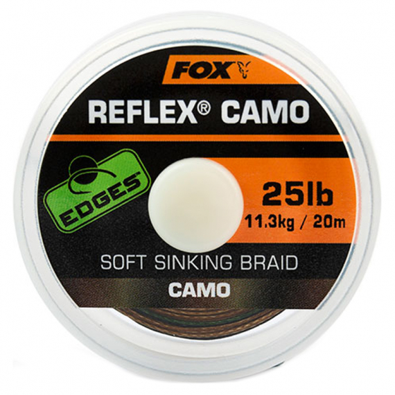 Fox Reflex Camo in de groep Haken & Terminal Tackle / Voor zeevissen en materiaal voor onderlijnen / Onderlijnmateriaal / Gevlochten onderlijnmateriaal bij Sportfiskeprylar.se (CAC749r)