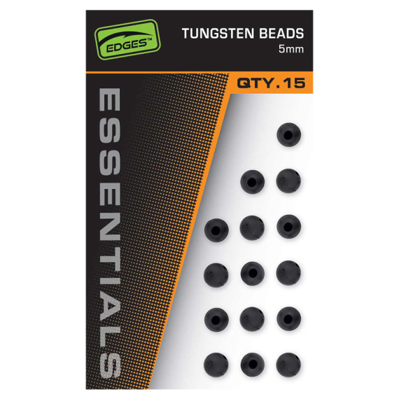 Fox Edges Tungsten Beads - 5mm in de groep Haken & Terminal Tackle / Rig Accessoires / Dobber stoppers bij Sportfiskeprylar.se (CAC865)