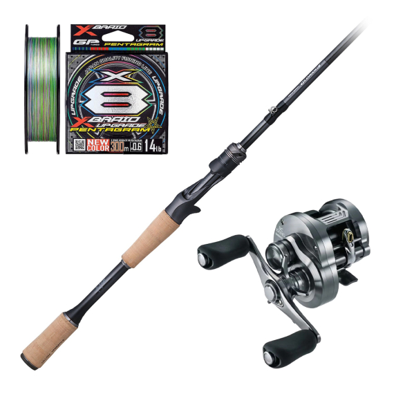 Jackall X Shimano Poison Glorious & Conquest DC Combo 6\'10\'\' 7-21g in de groep Combo\'s / Werpcombinaties / Baars Werpkombinasjon bij Sportfiskeprylar.se (CALCUTTAGLORIOUSSET)