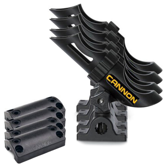 Cannon Rod Holder with Pulpit Plate 4-pack in de groep Gereedschappen en accessoires / Hengelhouders en hengelrekken / Boothengelsteunen bij Sportfiskeprylar.se (CANNONRODHOLDER4PACK)