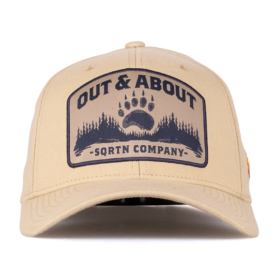 SQRTN Out & About 120 Cap Soft Green in de groep Kleding & Schoenen / Petten, mutsen en overig / Petten / Dad caps bij Sportfiskeprylar.se (CAP-381-OSFA)