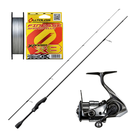 Shimano Cardiff Exlead Competition Small Game Combo in de groep Combo\'s / Spinvis combo\'s / Edelvis Spinhengel Set bij Sportfiskeprylar.se (CARDIFFCOMBO)